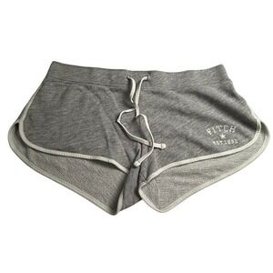 Abercrombie & Fitch Shorts Womens Medium Grey Sweat Booty Y2k Beach Low Rise